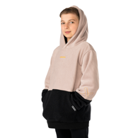 Mikina BAUER S25 POLARFLEECE HOODIE-YTH-TAU/BL (1065866)