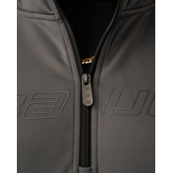 Mikina BAUER S25 PUFFER 1/2 ZIP HOODIE-SR-BLK (1065925)