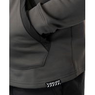 Mikina BAUER S25 PUFFER 1/2 ZIP HOODIE-SR-BLK (1065925)