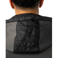 Mikina BAUER S25 PUFFER 1/2 ZIP HOODIE-SR-BLK (1065925)