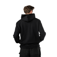 Mikina BAUER S25 QUILTED HOODIE-SR-BLK (1065922)