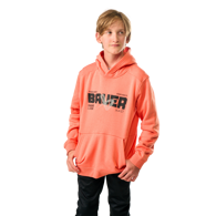 Mikina BAUER S25 ULTIMATE HOODIE-YTH-CORAL (1064740)