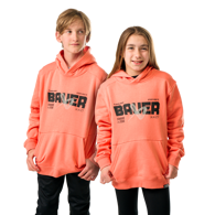 Mikina BAUER S25 ULTIMATE HOODIE-YTH-CORAL (1064740)
