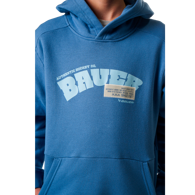 Mikina BAUER S25 ULTIMATE HOODIE-YTH-DUTCH BLUE (1064739) 