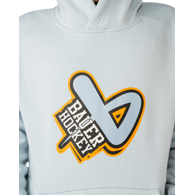 Mikina BAUER S25 ULTIMATE HOODIE-YTH-LIGHT BLUE (1065867)
