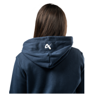 Mikina BAUER S25 WMNS TEAM FULL ZIP-NVY (1064628)
