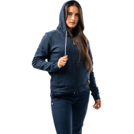 Mikina BAUER S25 WMNS TEAM FULL ZIP-NVY (1064628)