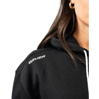 Mikina BAUER S25 WMNS TEAM PULLOVER HOODIE-BLK (1065953)