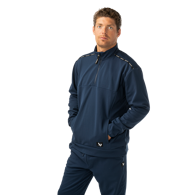 Mikina BAUER S26 TEAM FLEECE 1/2 ZIP-SR-NAVY (1067288)