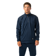 Mikina BAUER S26 TEAM FLEECE 1/2 ZIP-SR-NAVY (1067288)