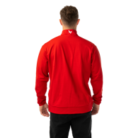 Mikina BAUER S26 TEAM FLEECE 1/2 ZIP-SR-RED (1067293)