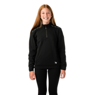Mikina BAUER S26 TEAM FLEECE 1/2 ZIP-YTH-BLK (1067289)