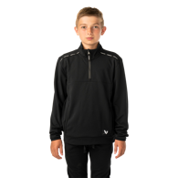 Mikina BAUER S26 TEAM FLEECE 1/2 ZIP-YTH-BLK (1067289)