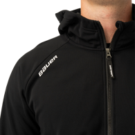 Mikina BAUER S26 TEAM FLEECE ZIP HOODIE-SR-BLK (1067203)