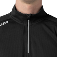 Mikina BAUER S26 TEAM PERF 1/4 ZIP-SR-BLK (1066932)