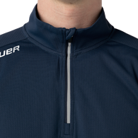 Mikina BAUER S26 TEAM PERF 1/4 ZIP-SR-NAV (1068368)