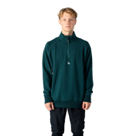 Mikina BAUER S26 TRAVEL 1/4 ZIP-SR-GRN (1067598)