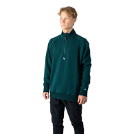 Mikina BAUER S26 TRAVEL 1/4 ZIP-SR-GRN (1067598)