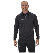 Mikina BAUER VAPOR FLEECE 1/4 ZIP TOP BLK-SR (1056716)