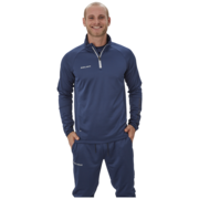 Mikina BAUER VAPOR FLEECE 1/4 ZIP TOP NAV-SR (1056784)