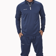 Mikina BAUER VAPOR FLEECE 1/4 ZIP TOP NAV-YTH (1056790)