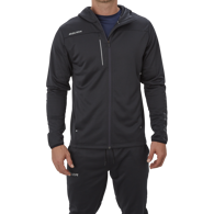 Mikina BAUER VAPOR FLEECE ZIP HOODIE BLK-YTH (1056826)