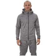 Mikina BAUER VAPOR FLEECE ZIP HOODIE GRY-SR (1056824)