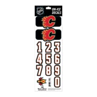 Nálepka na helmu SPORTSTAR CALGARY FLAMES - DARK HELMET