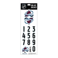 Nálepka na helmu SPORTSTAR - COLORADO AVALANCHE