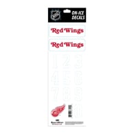 Nálepka na helmu SPORTSTAR - DETROIT RED WINGS - DARK HELMET
