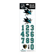 Nálepka na helmu SPORTSTAR - SAN JOSE SHARKS
