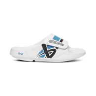 Pantofle BAUER S25 OOFOS SPORT FLEX SLIDE-WHT/BLU (1065477)