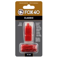 Píšťalka CLASSIC SAFETY red na krk