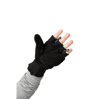 Rukavice BAUER S24 HYBRID FLIP MITTEN-SR-BLK (1064108)