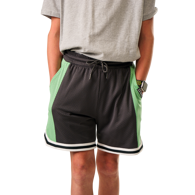 Šortky BAUER S25 MESH SHORTS-YTH-VOLCANO (1064742)