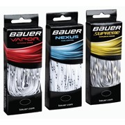 Tkaničky BAUER Skate Laces WHT - 10 párů (1047197-9)