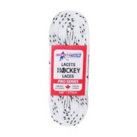 Tkaničky SPORTS. vosk 60W wide waxed bílá