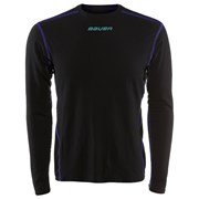 Triko BAUER BASICS BL LS TOP S-17 SR - BLK (1052732)