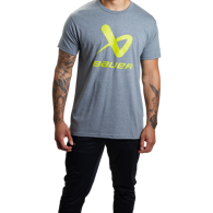Triko BAUER CORE LOCKUP SS CREW-YTH-GRY (1059727)