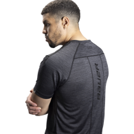Triko BAUER FLC PERF WARMTH TECH TEE - CHAR (1060278)