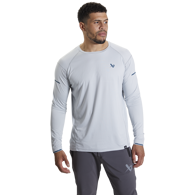 Triko BAUER S22 FLC LS TRAINING SHIRT-CEMNT (1059676)