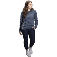 Triko BAUER S22 LS HERITAGE TEE - SR- GRY (1060359)