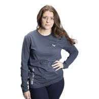 Triko BAUER S22 LS HERITAGE TEE - SR- GRY (1060359)