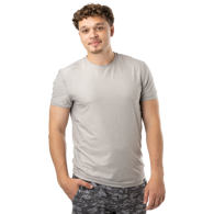 Triko BAUER S24 FLC SS TECH TEE-SR-LTGRY (1063326)