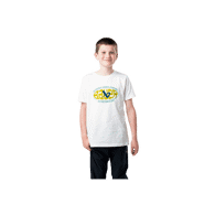 Triko BAUER S24 GRAPHIC TEE-YTH-WHT (1064062)