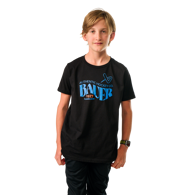Triko BAUER S25 1927 GRAPHIC TEE-YTH-BLK (1064744)