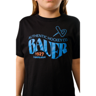 Triko BAUER S25 1927 GRAPHIC TEE-YTH-BLK (1064744)