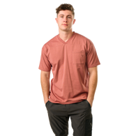 Triko BAUER S25 BOXY POCKET TEE-SR-CLAY (1064676)