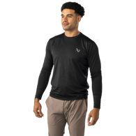 Triko BAUER S25 FLC CORE LS TECH TEE-SR-BLK (1065215)