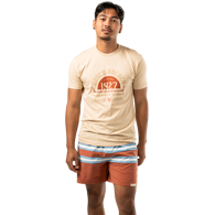 Triko BAUER S25 GRAPHIC TEE-SR-CREAM (1064726)